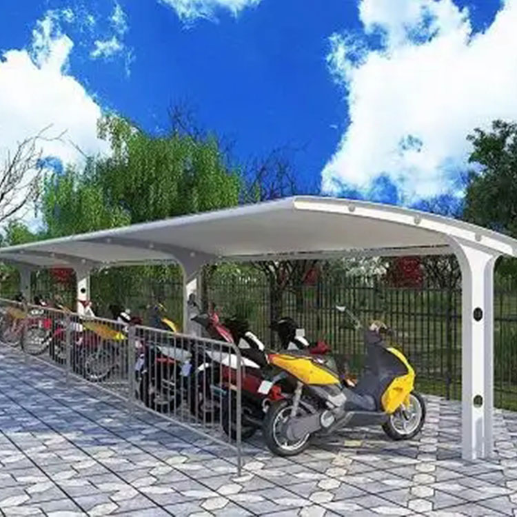 天台县膜结构电动车棚